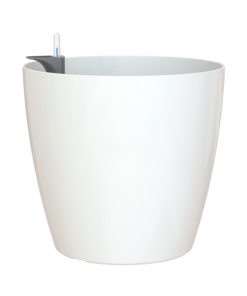 Hidrojardinera con kit de autoriego modelo San Remo 36xH33,5cm blanca