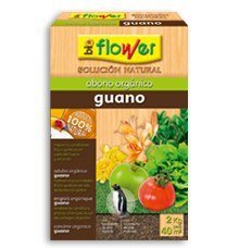 Abono orgánico GUANO FLOWER (2 Kg.) Línea BIO.