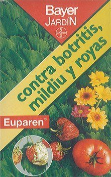 Fungicida contra botritis, mildiu y roya (5×10 gr.) Euparen de Bayer