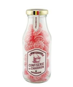 Botella Caramelos de Frambuesa 190 gr.