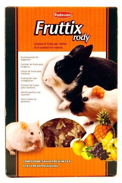 Cocktail de frutas para roedores 250gr.