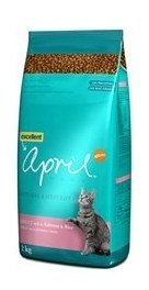 Comida para gatos rica en salmón y arroz April Cat Croc Adult Salmon (2 Kg.)