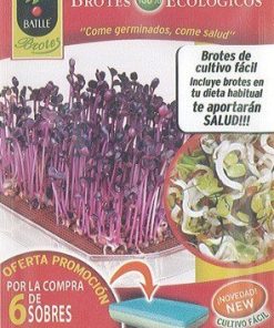 Semillas para Brotes Ecológicos de Rabanito Sango