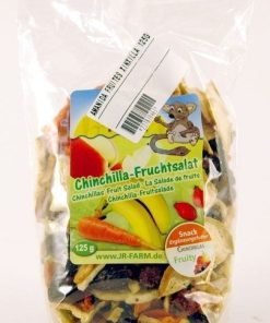 Ensalada de frutas para chinchillas 125 gr.