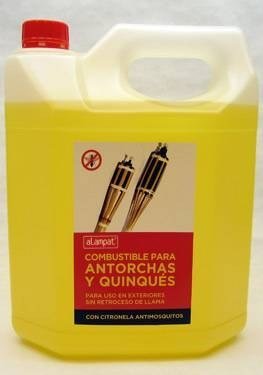 Aceite de citronela y lavanda antimosquitos para antorchas (5 litros)