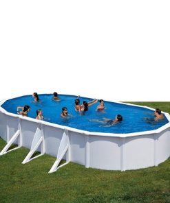 Piscina de acero blanco modelo FIDJI 800 x 470 x 120 cm