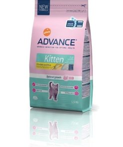 Comida para gatitos Advance Kitten Chicken & Rice (3 Kg.)