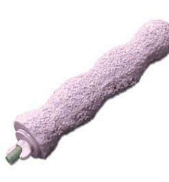 Percha lima onda rugosa para pájaros (12 cms)