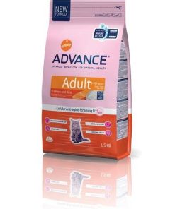 Comida para gatos con salmón y arroz Advance Adult Salmon & Rice (15 Kg.)