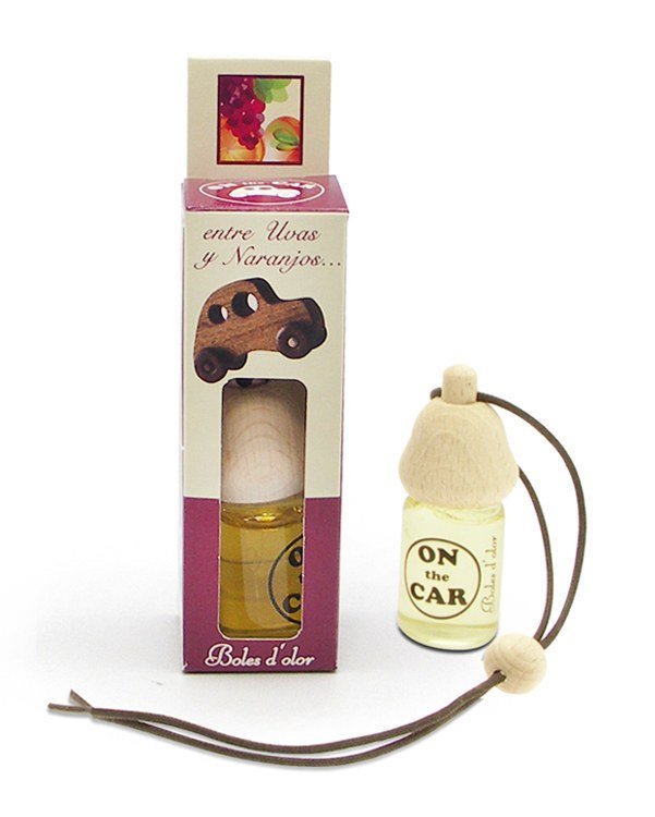 Ambientador coche Entre Uvas y Naranjos On The Car de Boles d´Olor (8 ml.)