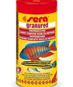 Alimento granulado para peces cíclidos carnívoros Sera Granured (250 ml.)