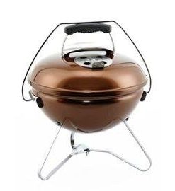 Barbacoa de carbón Weber Smokey Joe color bronce 37 cm.