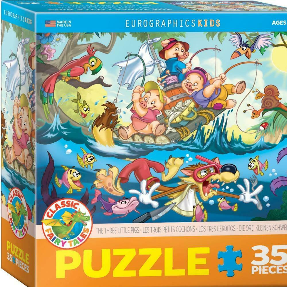 INFANTIL – 35 PIEZAS – LOS 3 CERDITOS