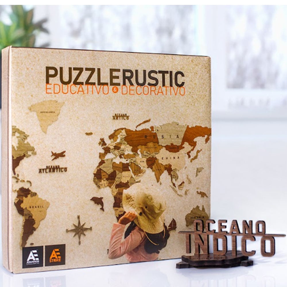 PUZZLE MAPA MUNDI – G – ED. ESPECIAL - Imagen 3