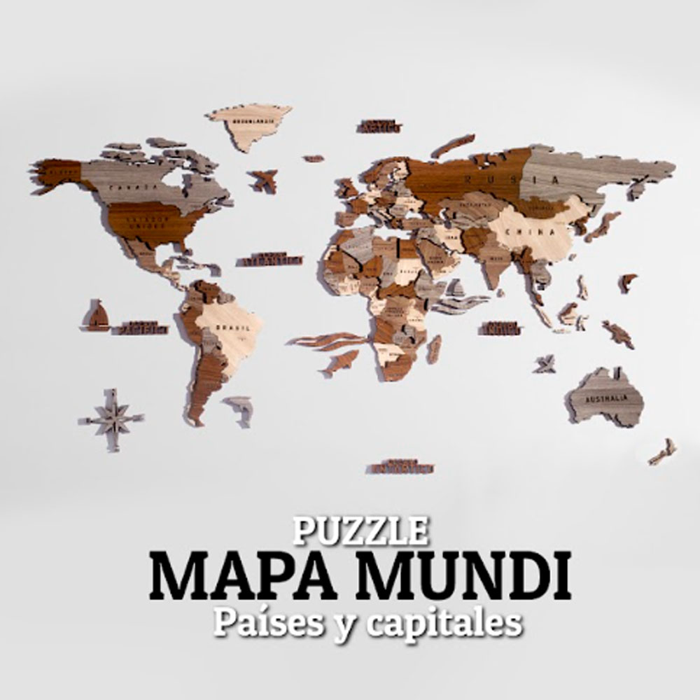 PUZZLE MAPA MUNDI – G – ED. ESPECIAL