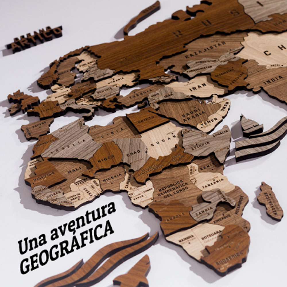 PUZZLE MAPA MUNDI – G – ED. ESPECIAL - Imagen 2