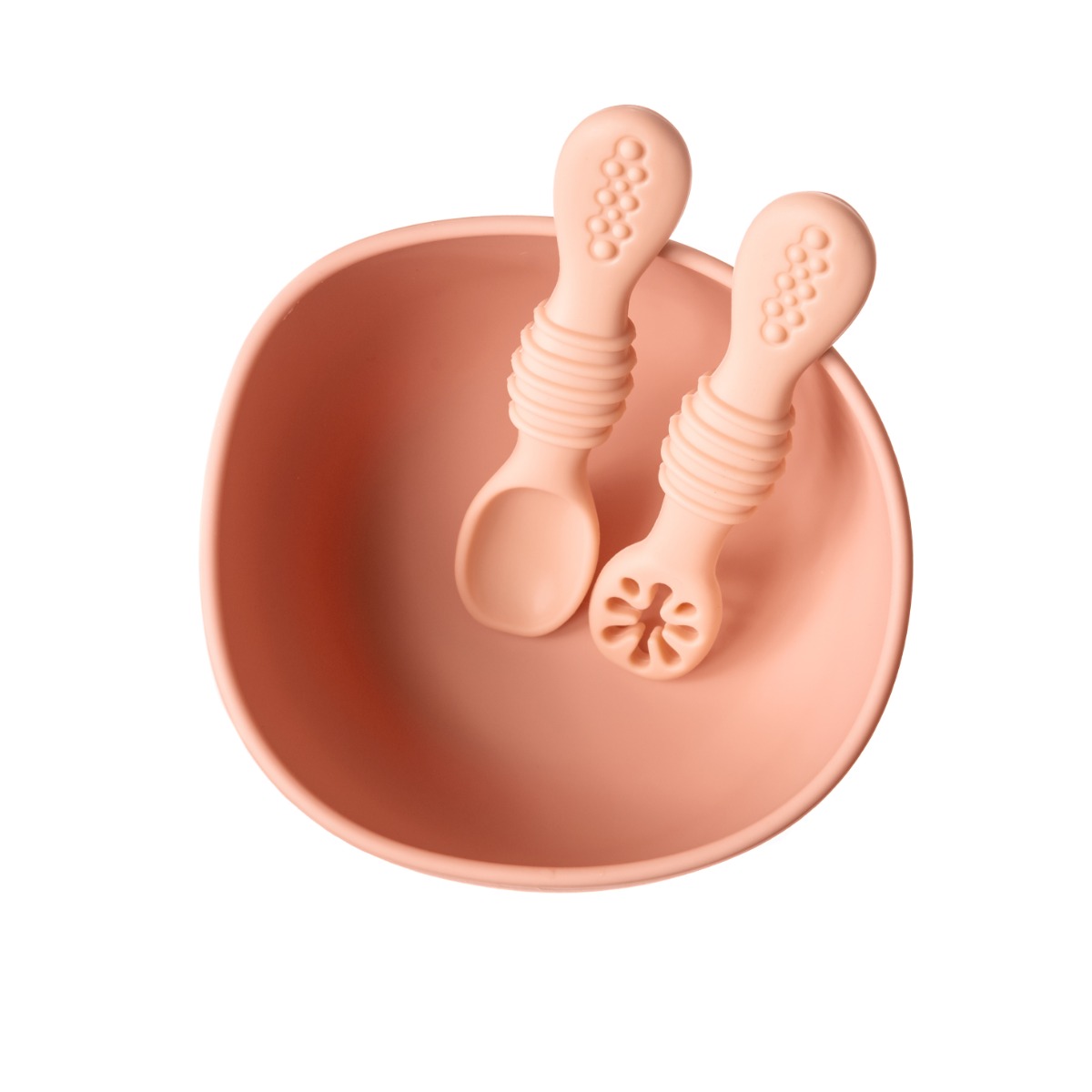 SET CON BOL CON VENTOSA Y DOS CUCHARAS BLUSH