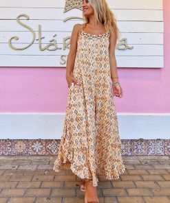 Vestido largo Cascadia