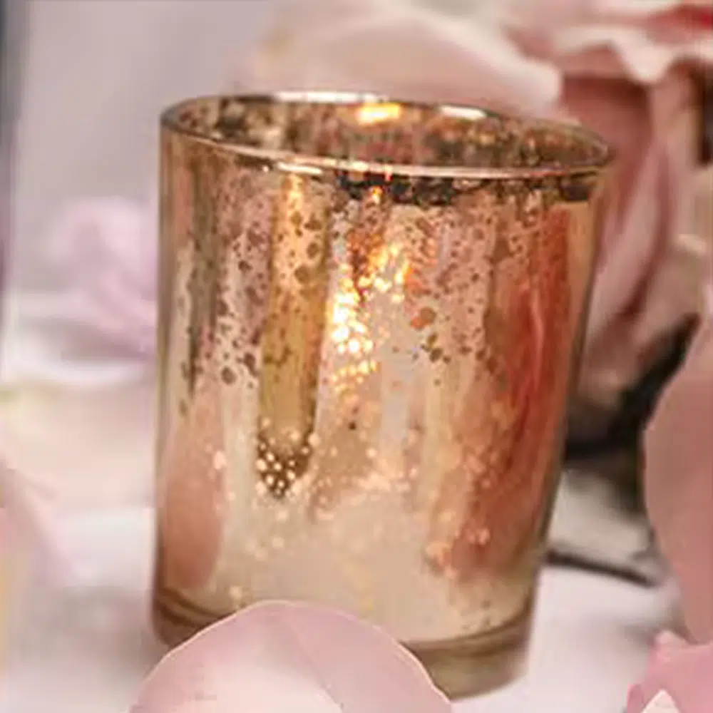 Vidrio dorado con efecto metálico - Imagen 2