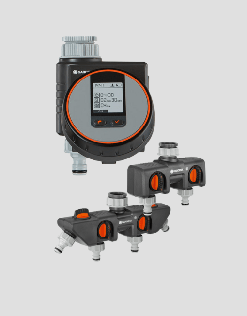 Programador de Riego Gardena SERIE 1884 y Accesorios