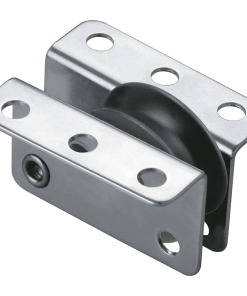 Polea empotrable alta carga para cabo o cable