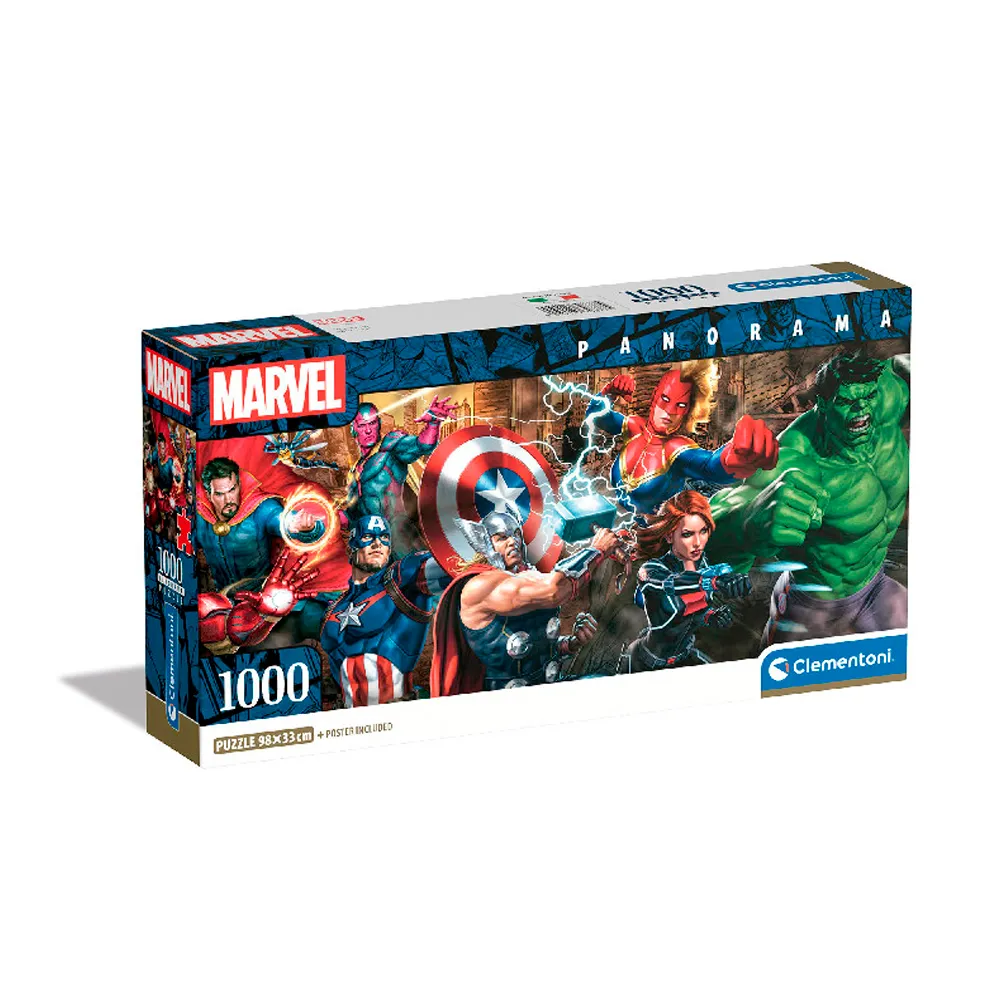 1000 PIEZAS – HEROES MARVEL + POSTER 23977