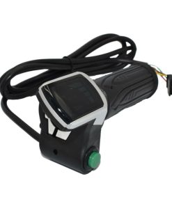 Acelerador Acelerador De Puño Con Indicador De Batería (36V) Y Pulsador – Conector Sm